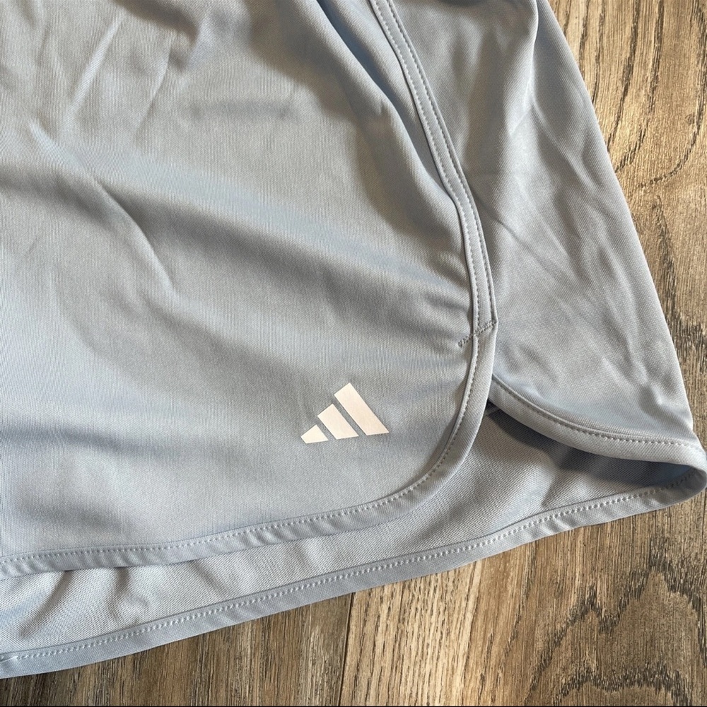 adidas Women's Athletic Shorts - Light Blue